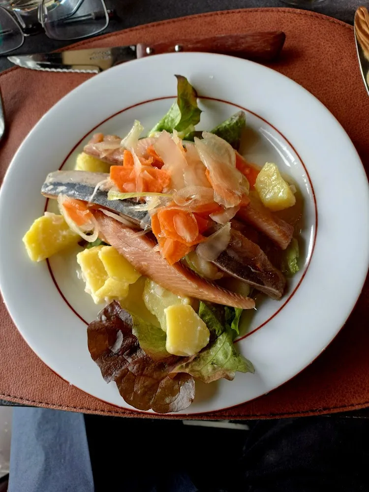 Harengs Pommes À l'huile